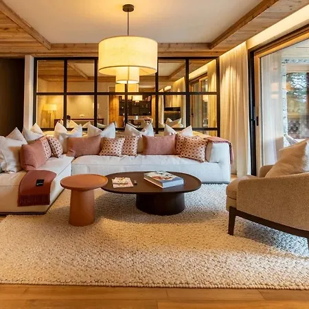 公寓 Antares Meribel Luxury Les Allues